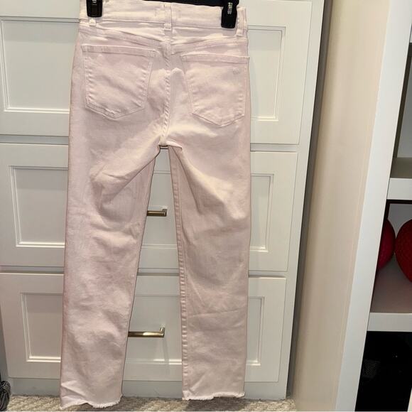 DL1961 Mara Instasculpt Straight Leg Ankle Jeans in Rose Lychee 26 - Picture 3 of 9